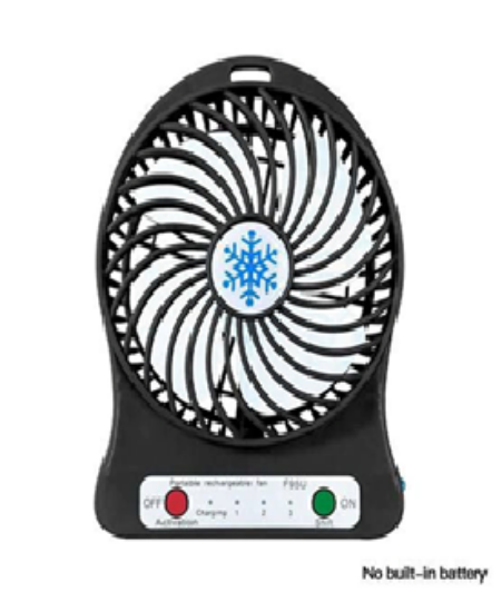 Picture of Portable Multifunctional Rechargeable 3-Level High Power Mini Fan