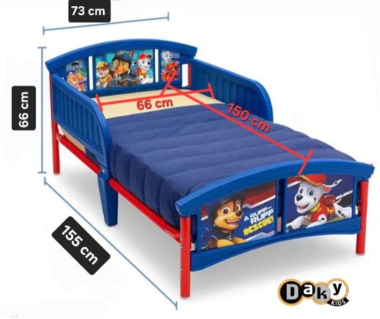 Picture of kids bed paw patrol