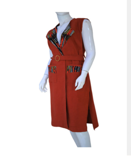 Picture of brown dress