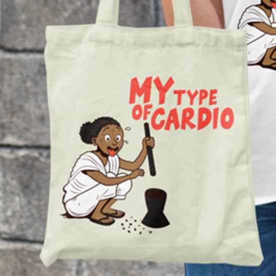 Picture of Tote Bag ( My type of Cardio )