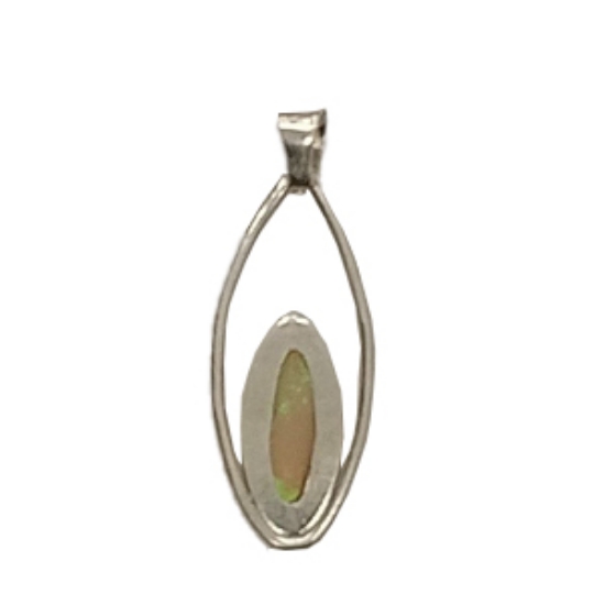Picture of Opal Pendant (Silver necklace) -4.9 g