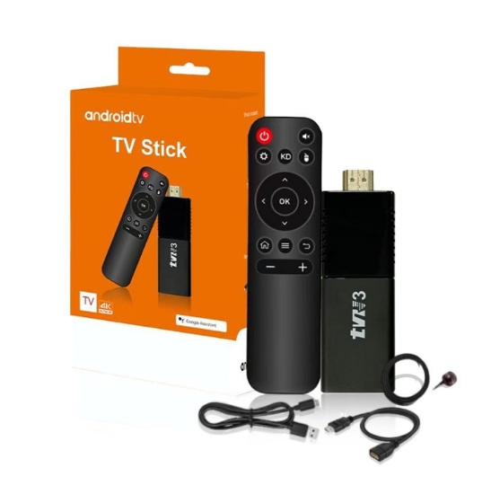 Picture of Android TV Stick TVR3 4K HD Video BT Wifi 4K Player Smart Mini Frie TV PC Stick