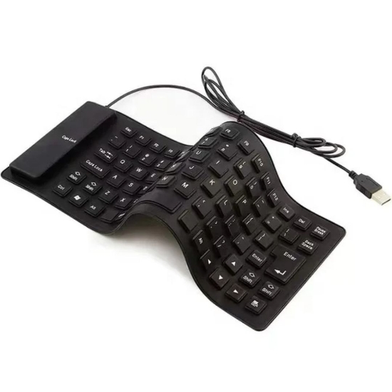 Picture of Flexible Silicone Foldable Keyboard