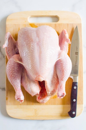 Picture of whole chicken