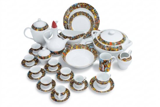 Picture of Queen Of  Sheba Dinner set (60pc)