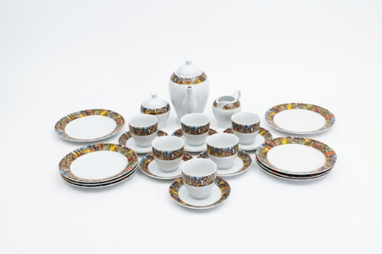 Picture of Queen of Sheba Tea set ( 23 pc )