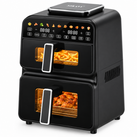 Picture of Dual-Basket Air Fryer Oven