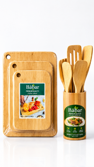 Picture of Cutting Board Set with Stirring stick