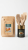 Picture of Babar wooden catingbord and spoon/ የእንጨት መክተፊያና ማማስያ